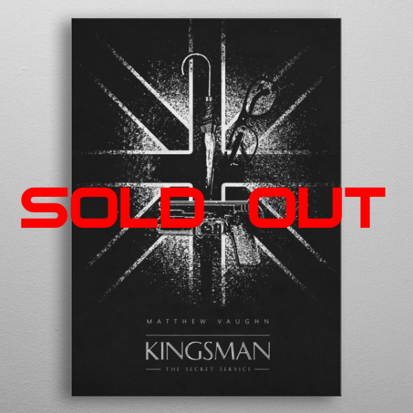 Displate Metall-Poster "Kingsman" *AUSVERKAUFT*